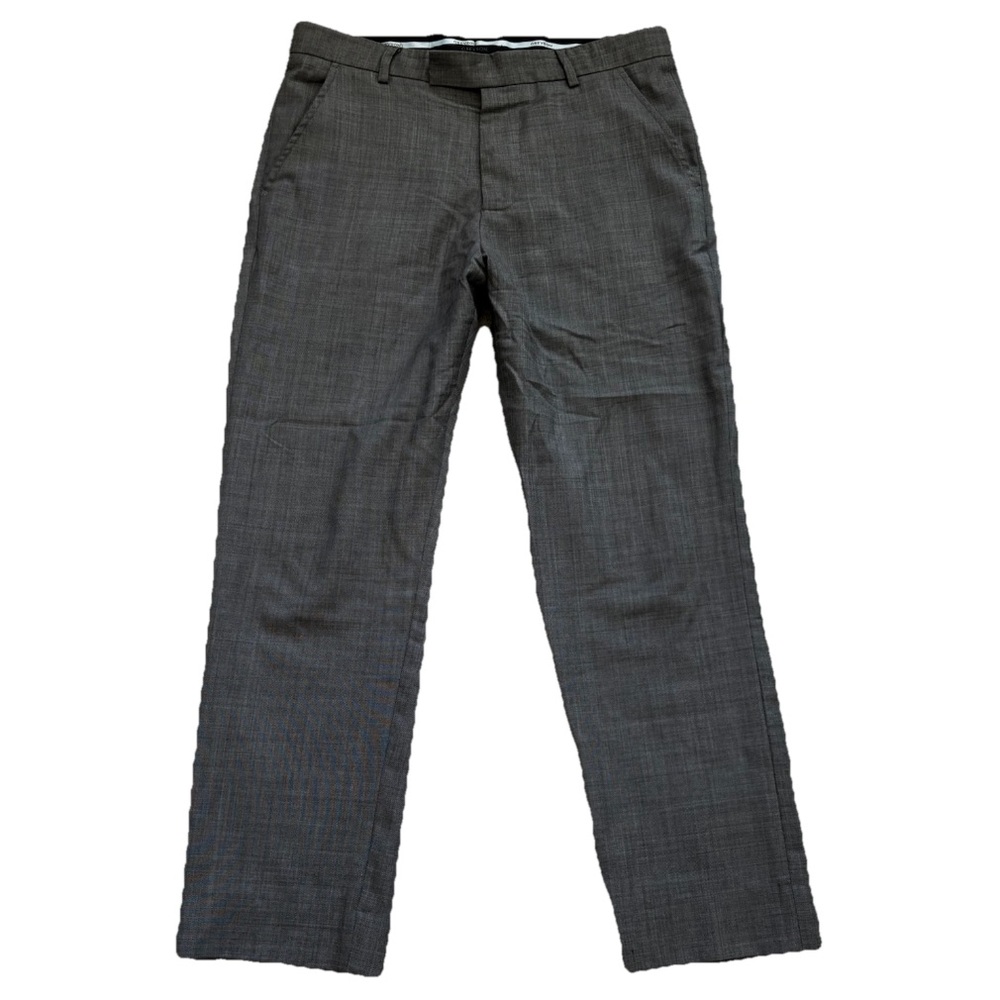 Greyson Gray Dress Pants Classic Style Size 32/27 Hemmed Stylish Career Business